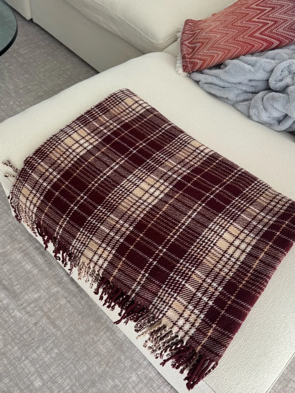 Hearth & Hand warm plaid